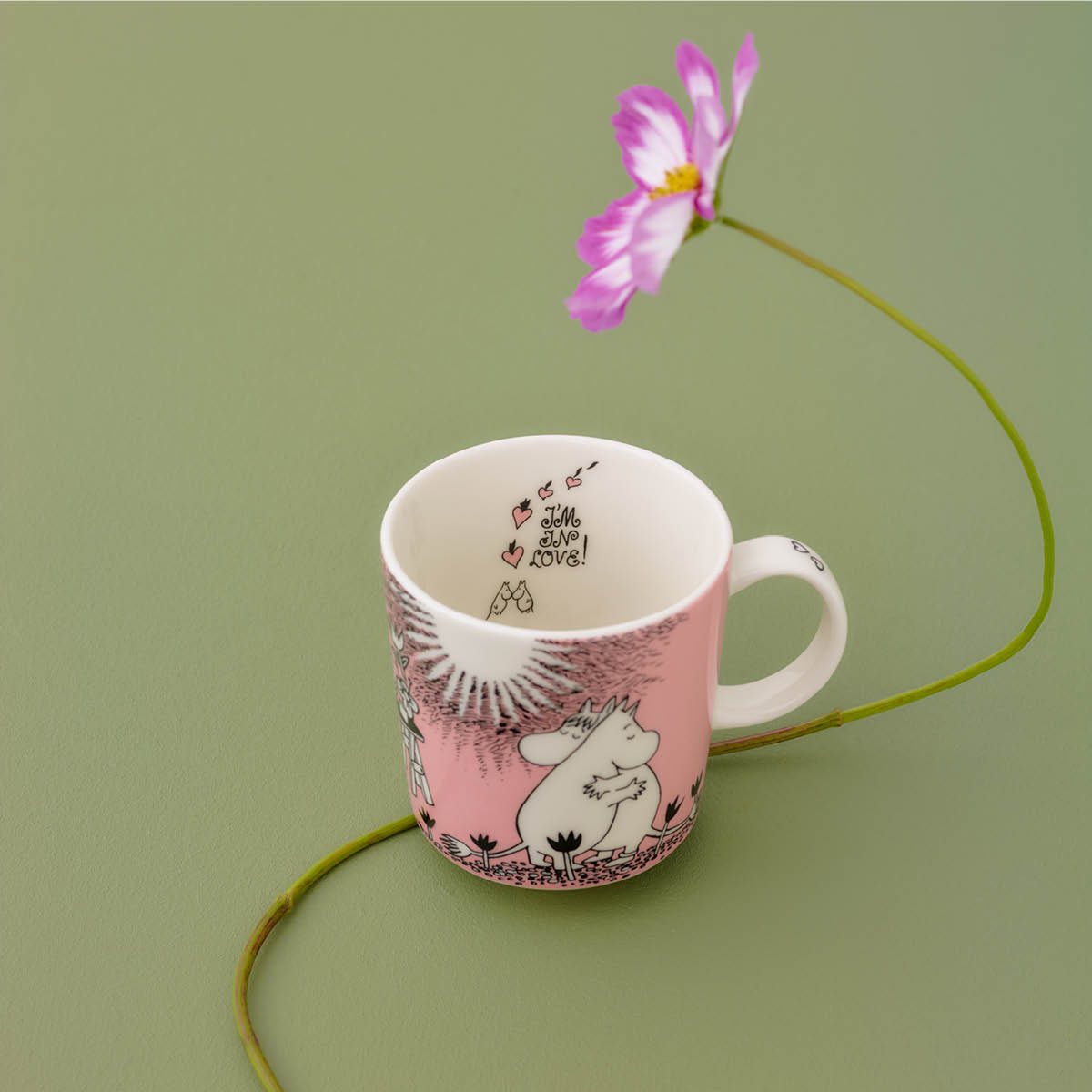 Moomin Arabia Muumi Muki ja Lautanen Rakkaus