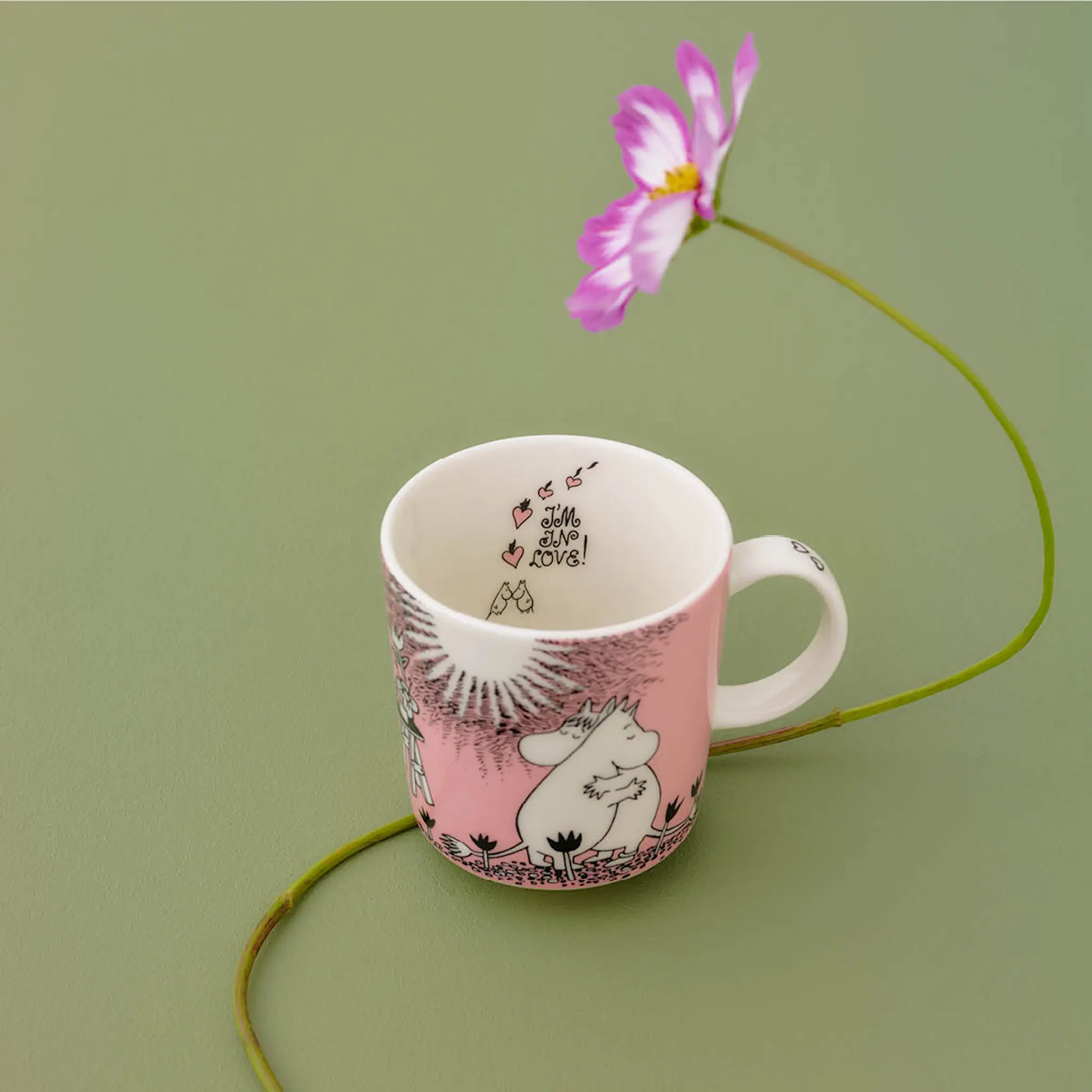 Moomin Arabia Muumi Muki ja Lautanen Rakkaus