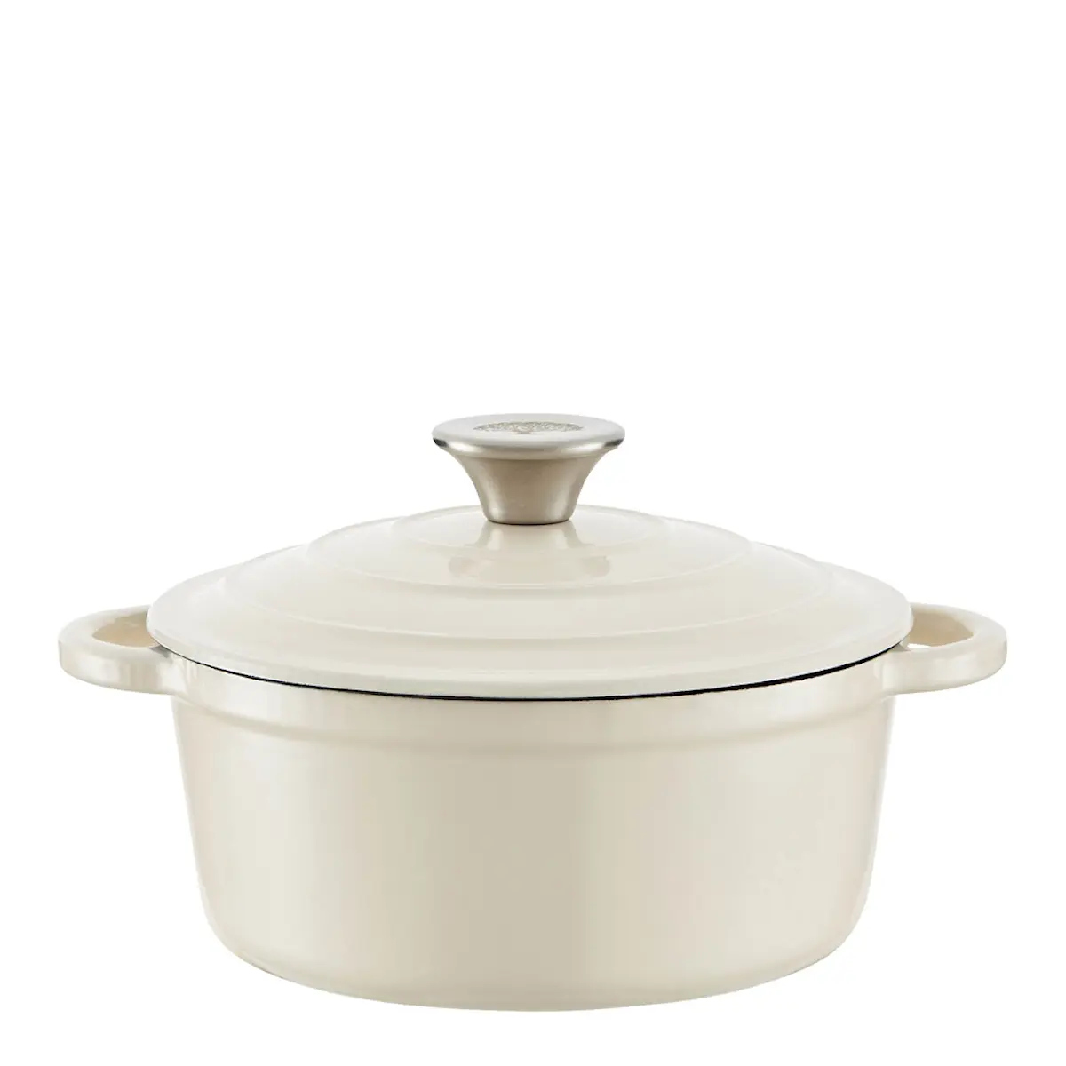 Barbary&Oak Gjutjärnsgryta rund 20 cm 2 L Creme