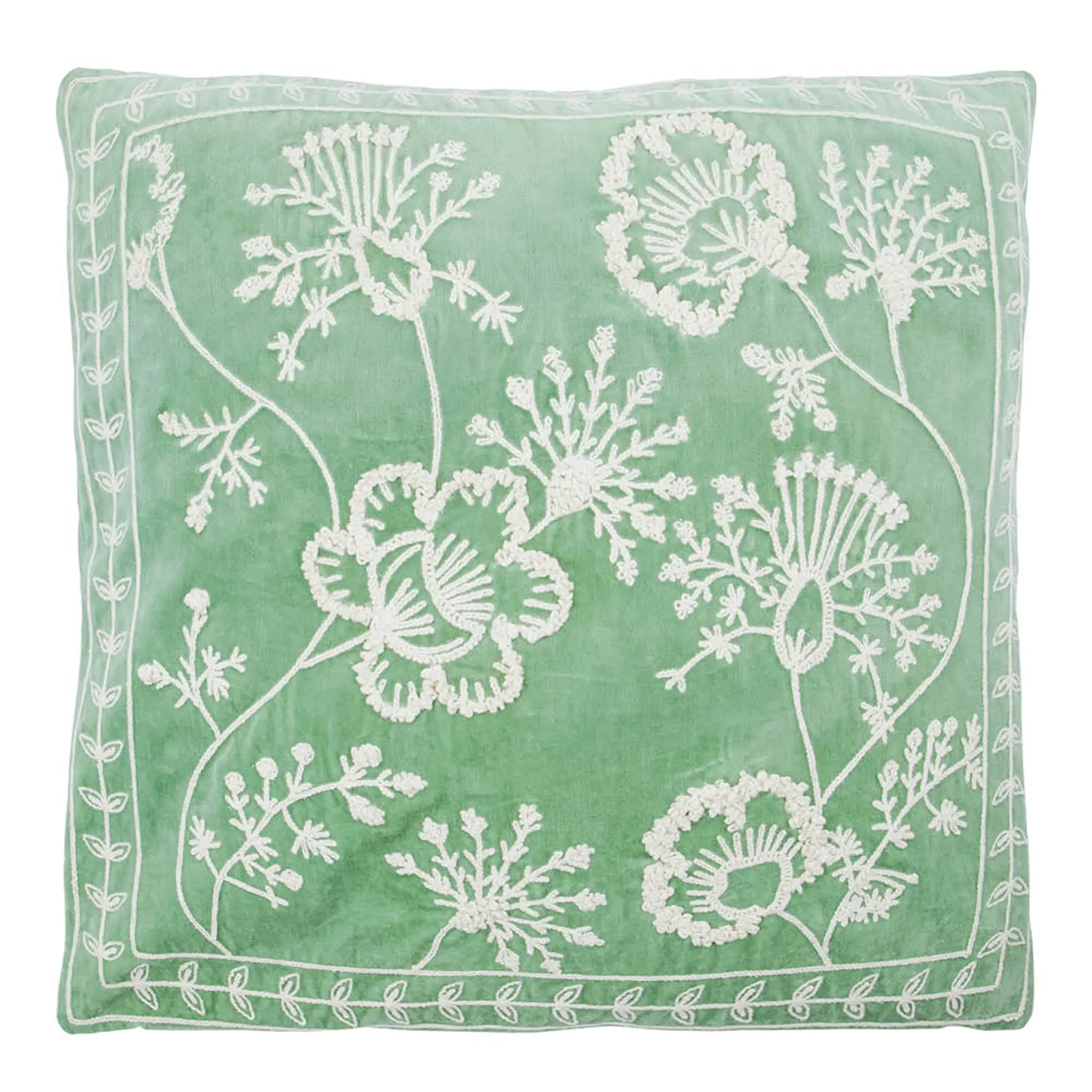 House Doctor Mano Tyynynpäällinen 50x50 cm Mintunvihreä/Hiekka