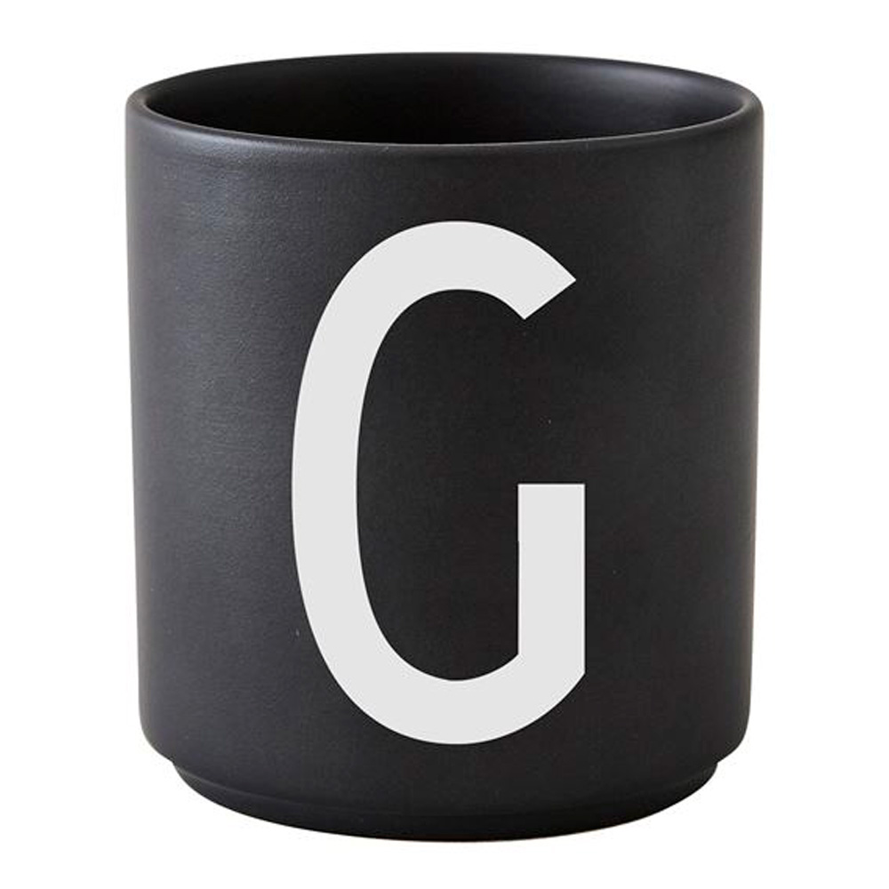 Design Letters - Personal Kirjainmuki G 25 cl Musta