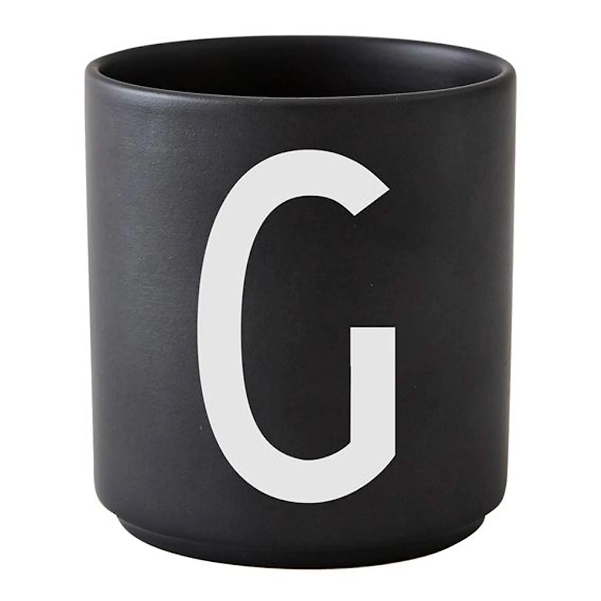 Design Letters Mugg 25 cl G Svart
