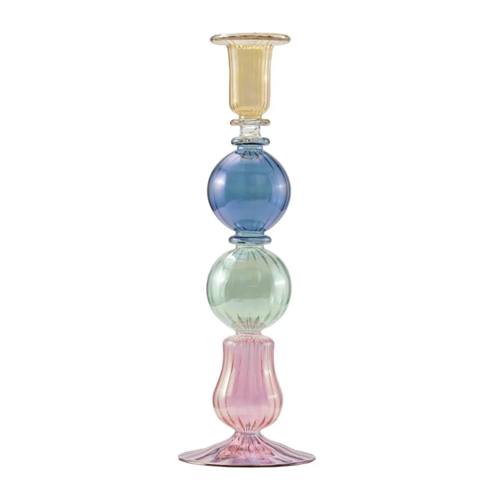 Illume Kynttilänjalka 25 cm Monivärinen