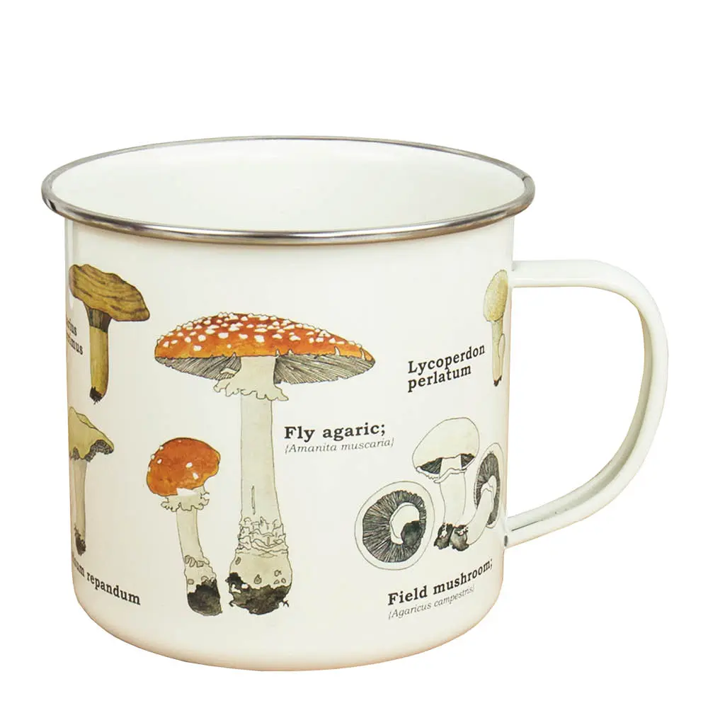 Emaljekopp 50 cl sopp