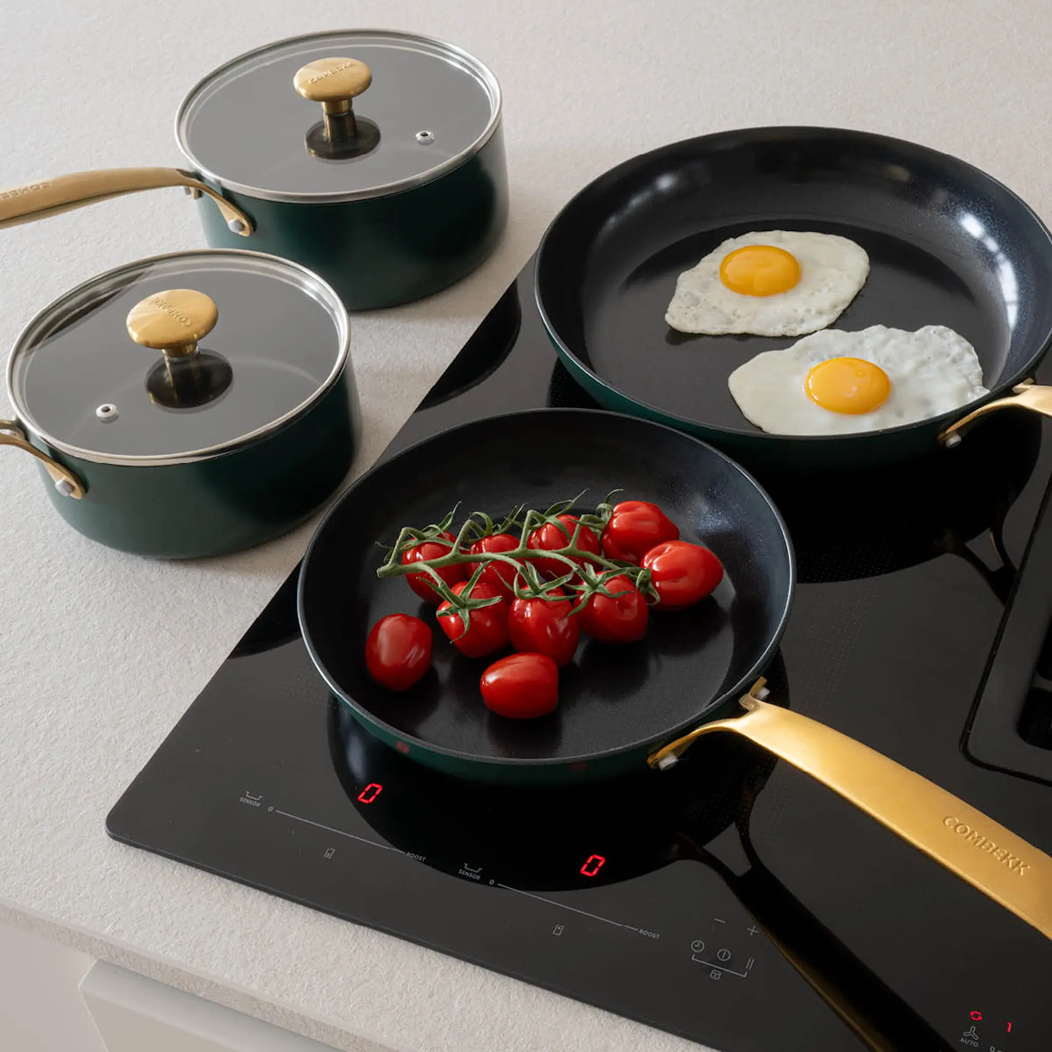 Combekk Element Kattila- ja pannusetti 10 osaa Holly Green