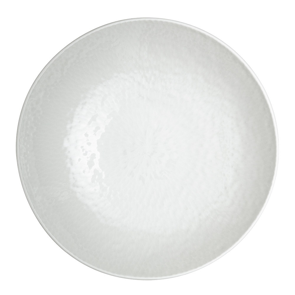 Denby Carve White pastatallrik 23 cm vit