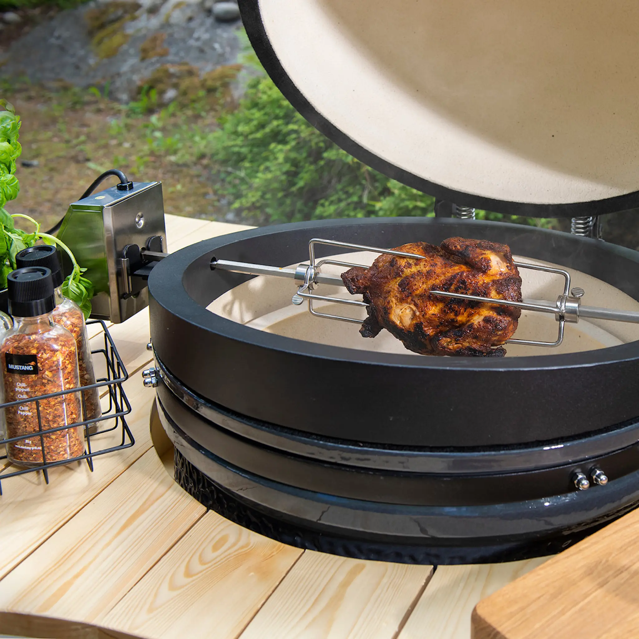 Mustang Kamado spettserie / rotisseri L