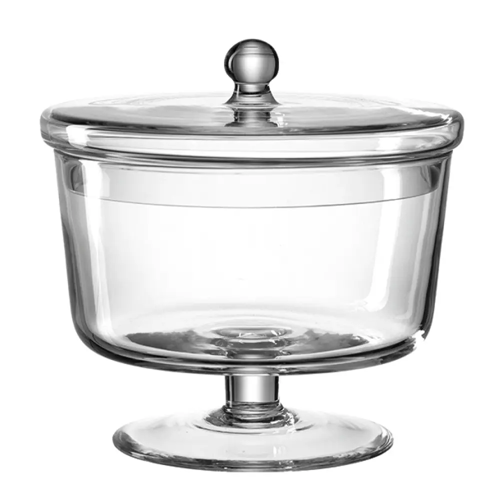 Poesia glasskrukke på fot 18 cm