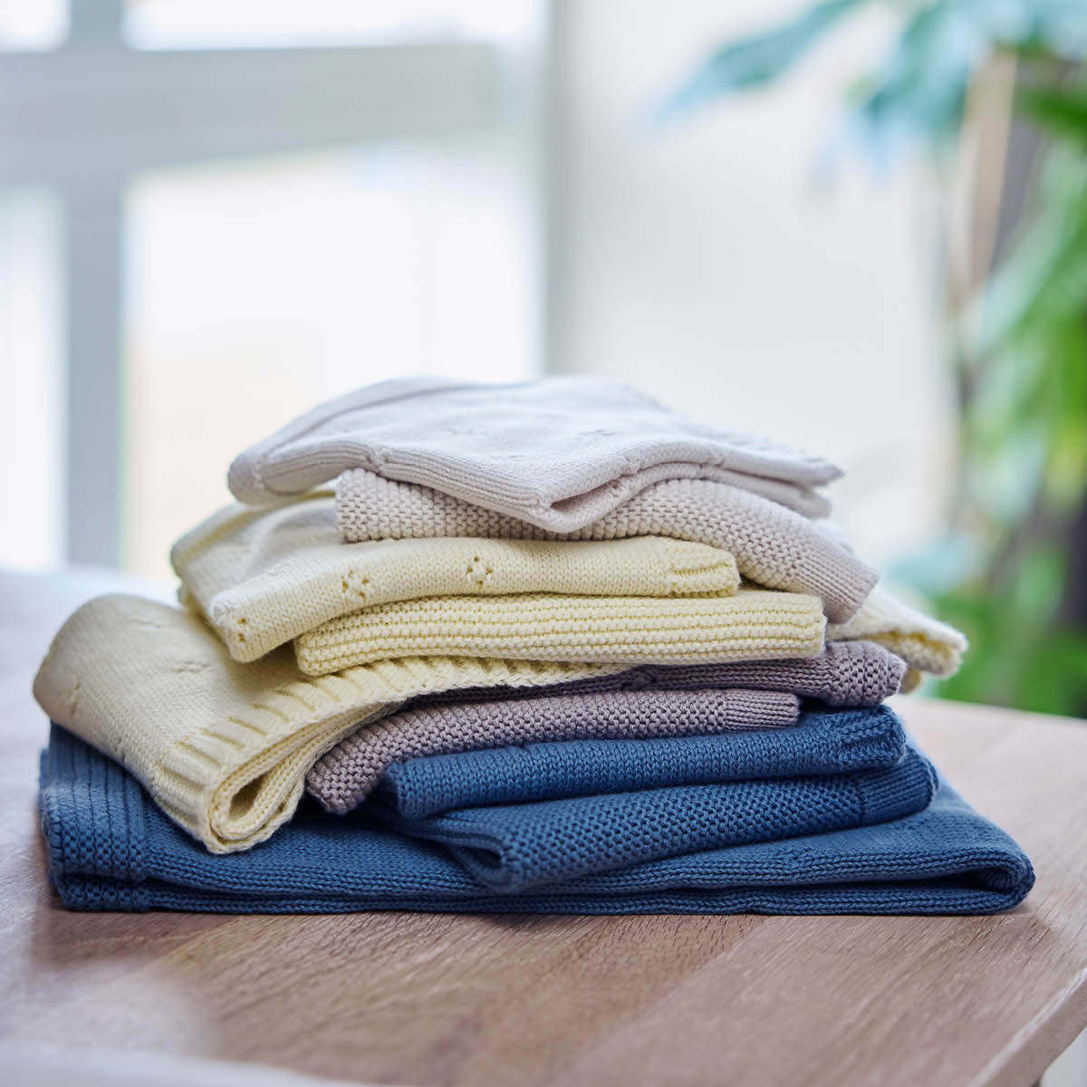 Lene Bjerre Caia oppvaskklut 28x28 cm 2 stk blå