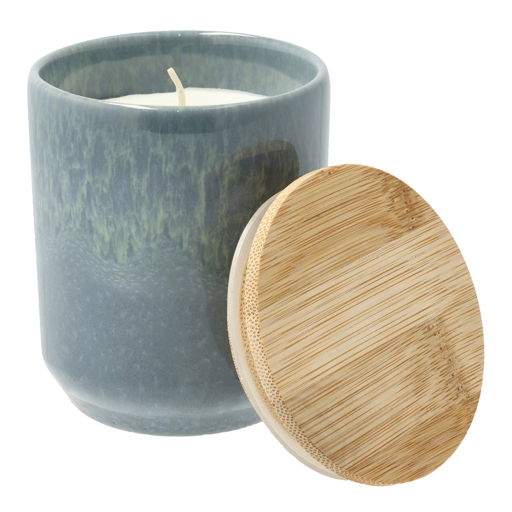 Villa Collection Iris duftlys 8x9,5 cm rapsvoks mørk blå