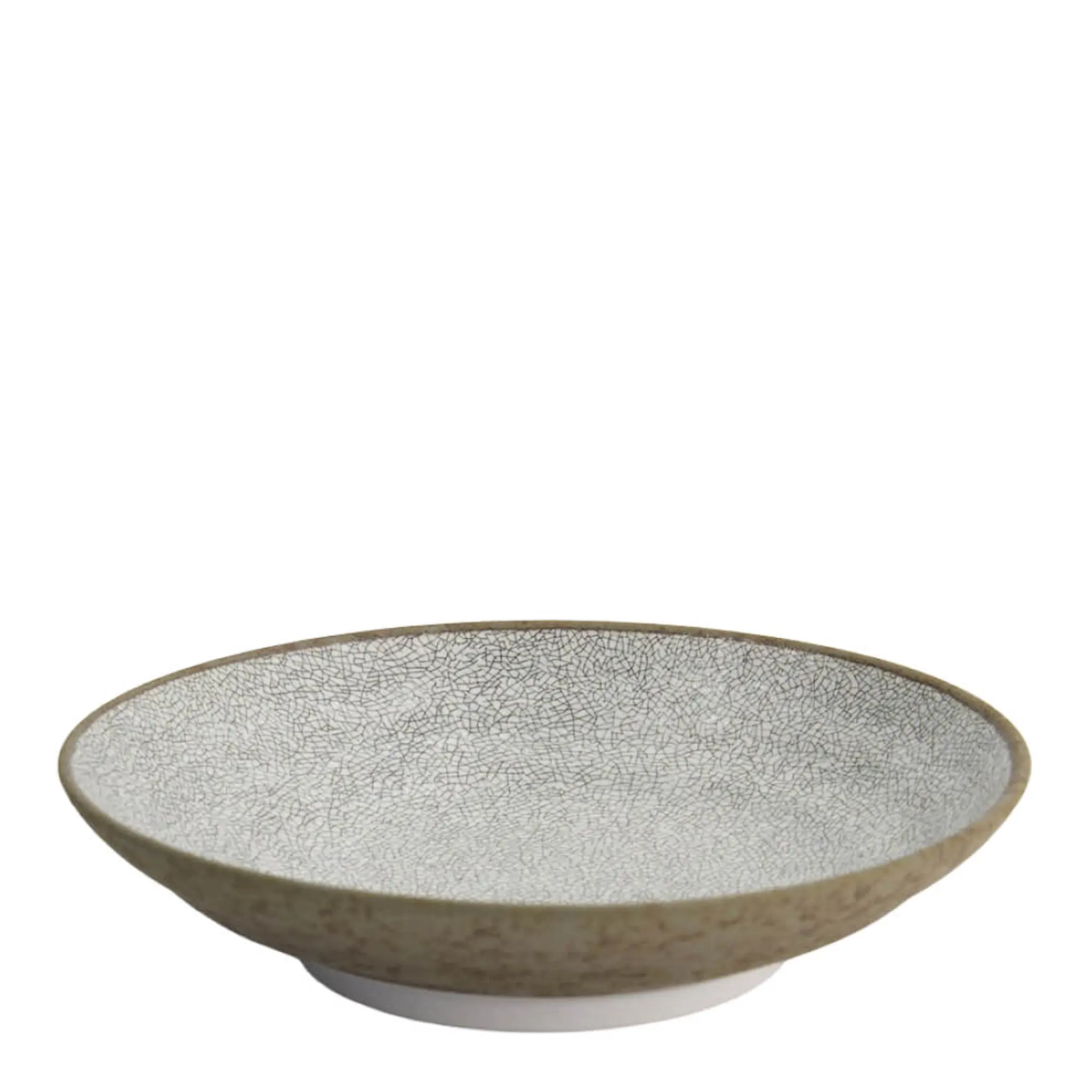 Tokyo Design Studio Satomaki Kairagi djup tallrik 23x5 cm brun