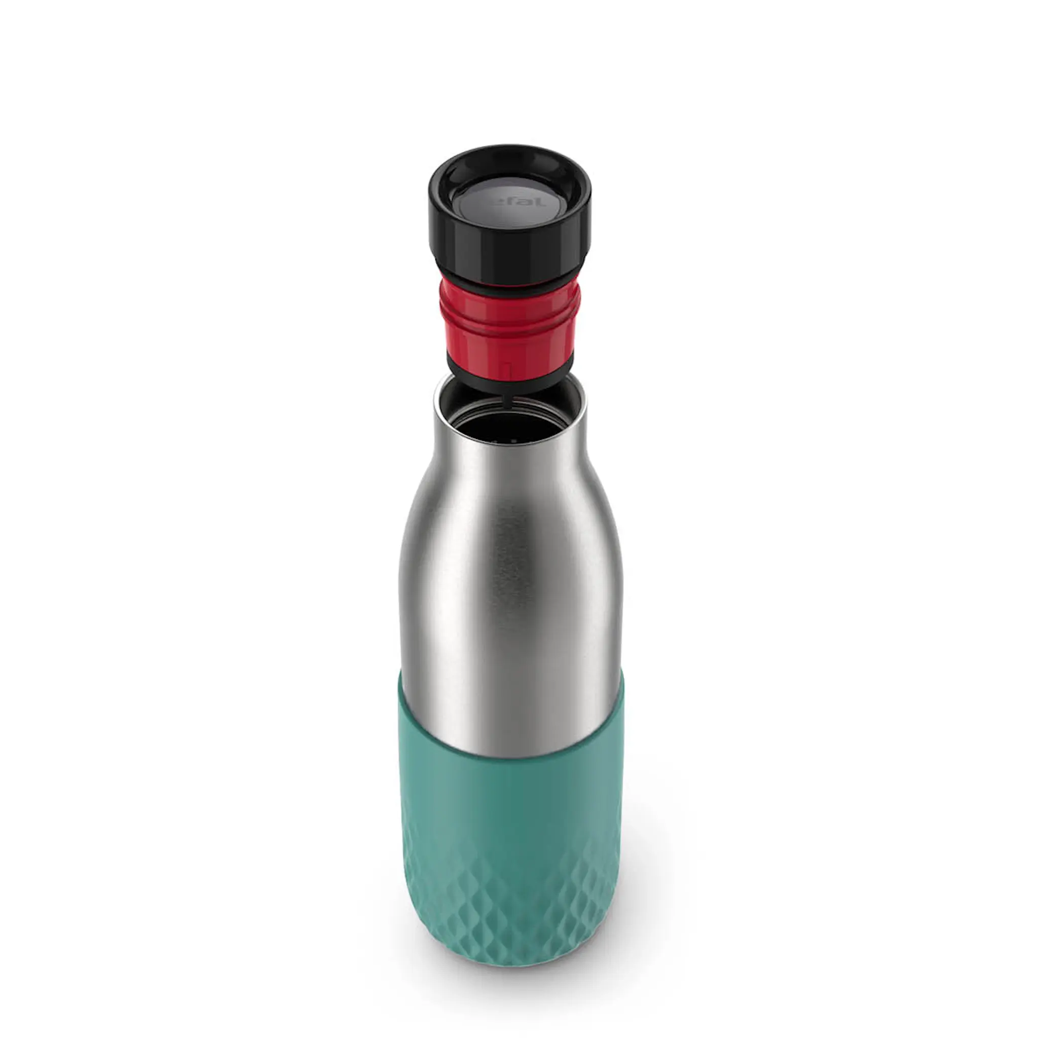 Tefal Bludrop Sleeve Dricksflaska 50 cl Grön/Silver