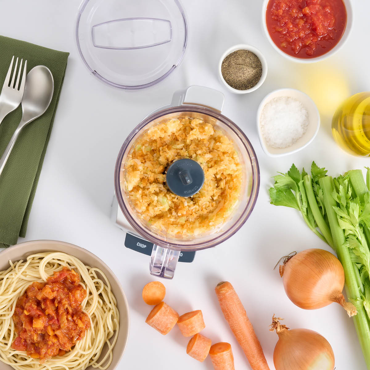 Cuisinart Pixie Chopper CCH32E minihakker 0,7L 250W