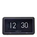 Flip Clock 24HR bordsklocka / väggklocka 18 cm svart