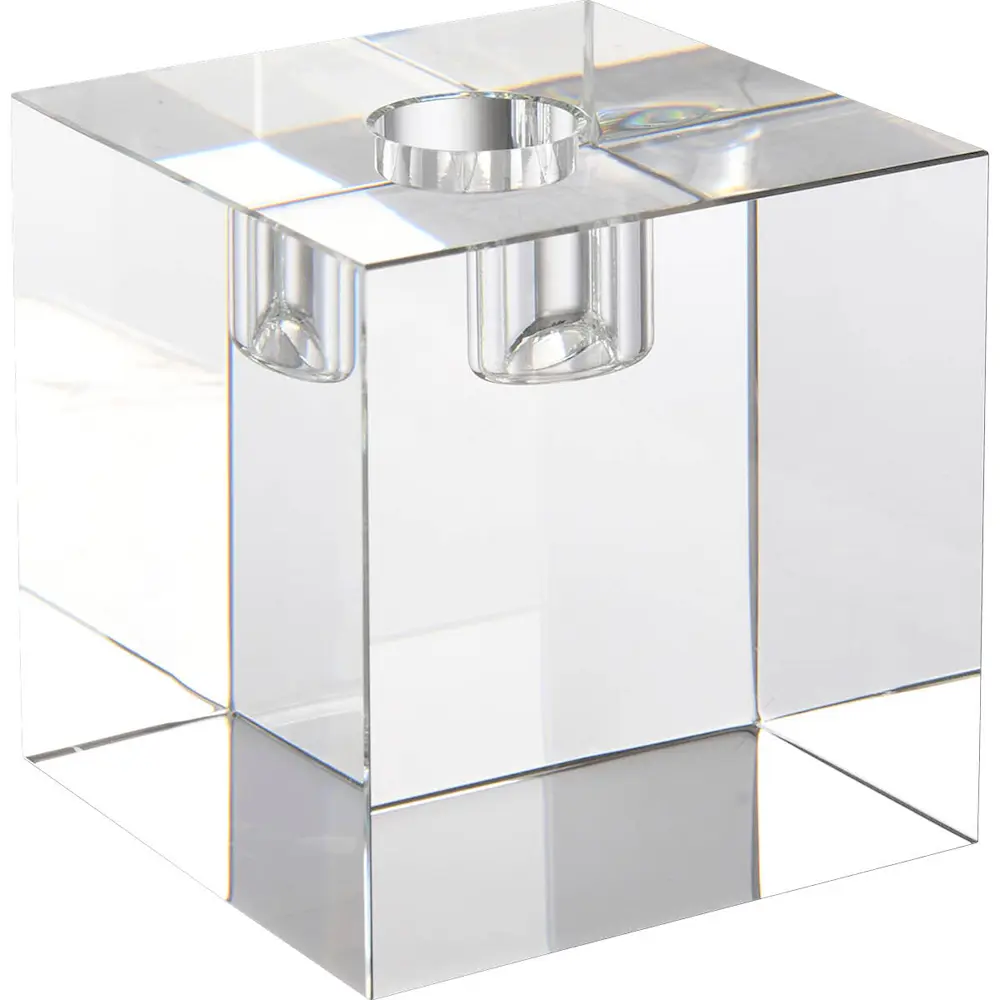 Milano Kynttilänjalka 8x8 cm Kirkas