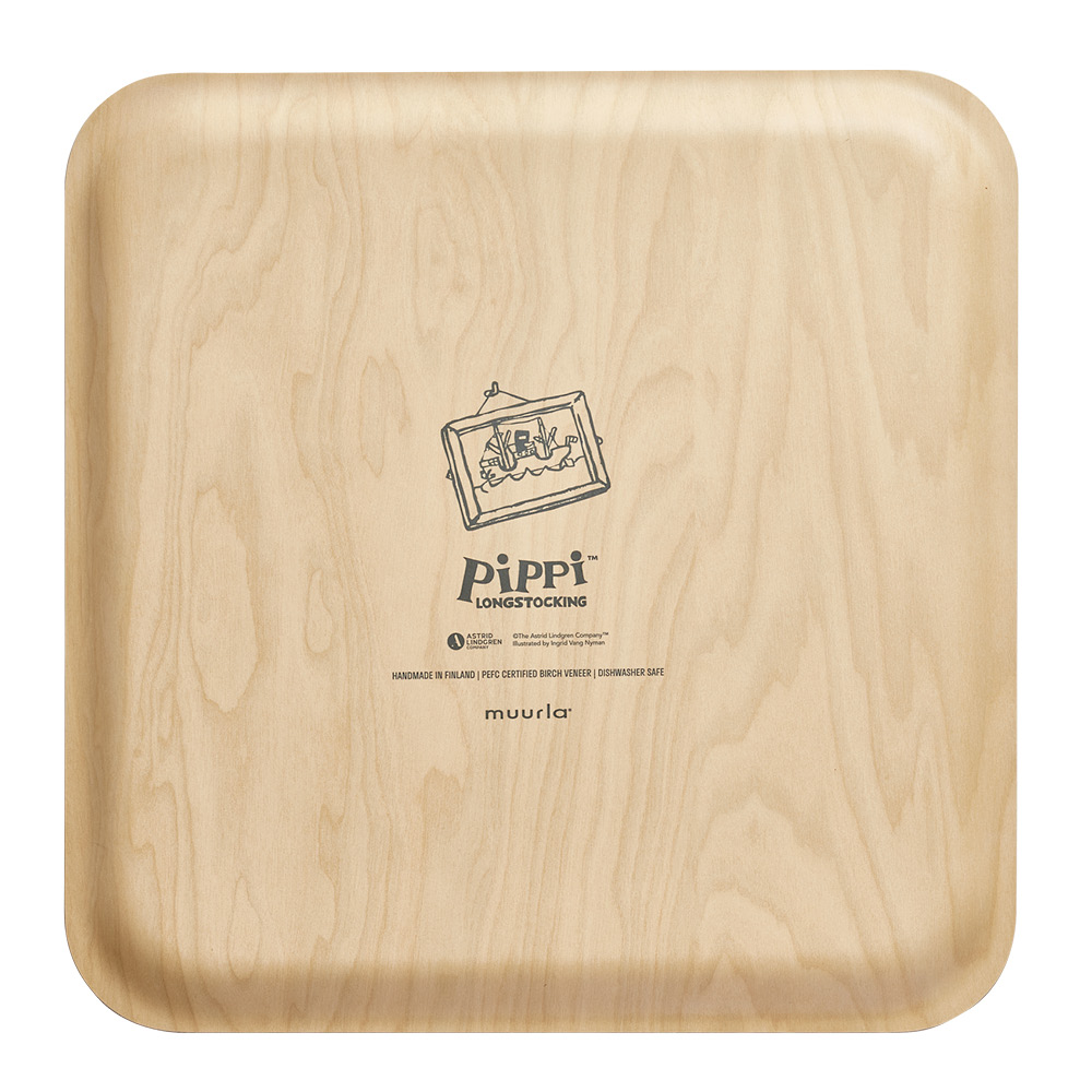 Muurla Peppi Tarjotin 33x33 cm Pannukakkupäivä