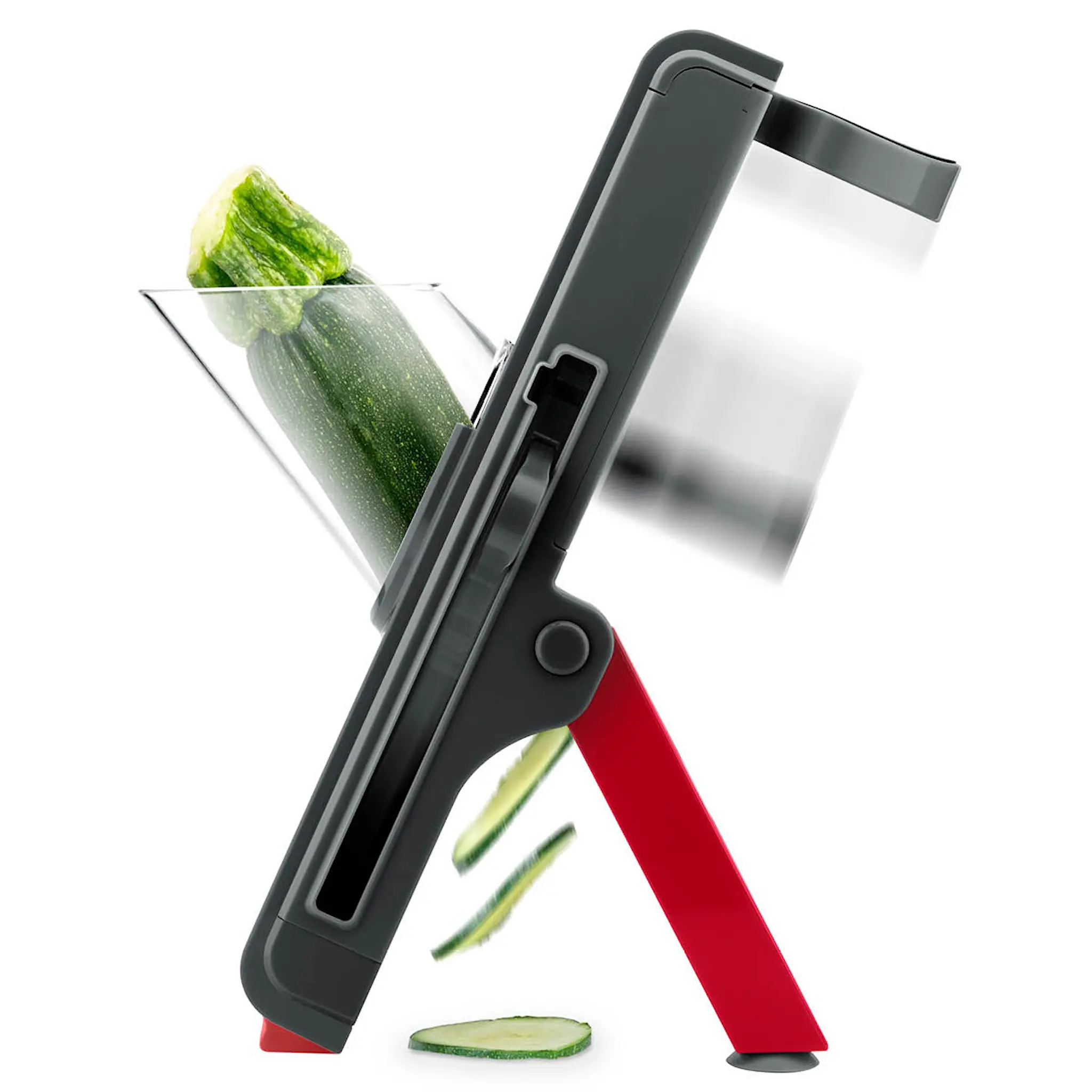 moHA! Vertico vertikal grönsaksskärare grå