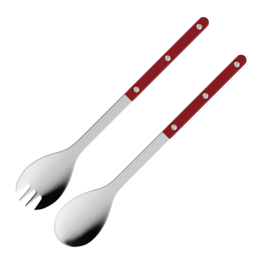 Sabre Bistrot salaattiottimet 26 cm 2 kpl Burgundy