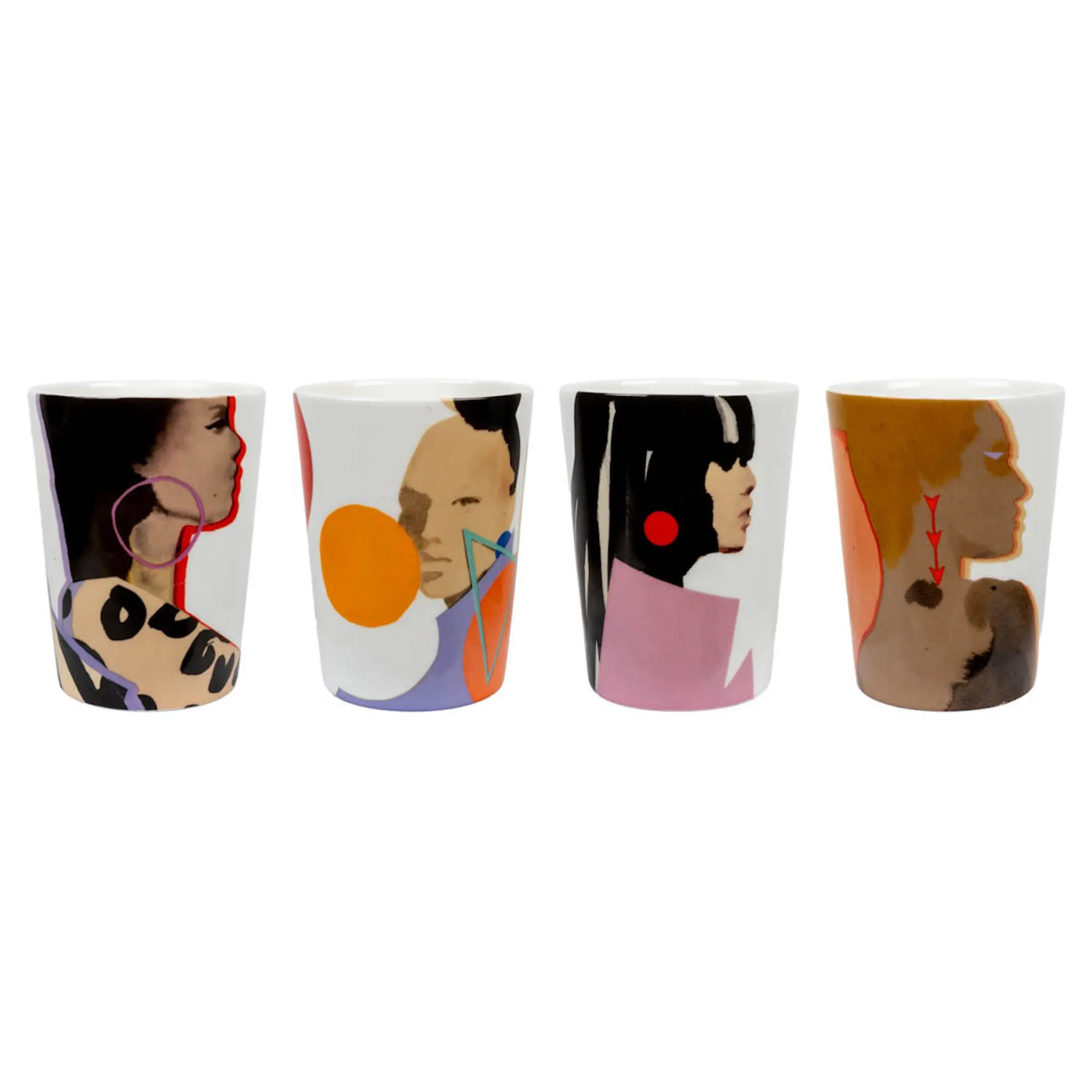 ICONCUPS Stina Persson Sisters kopp 25 cl 4 stk