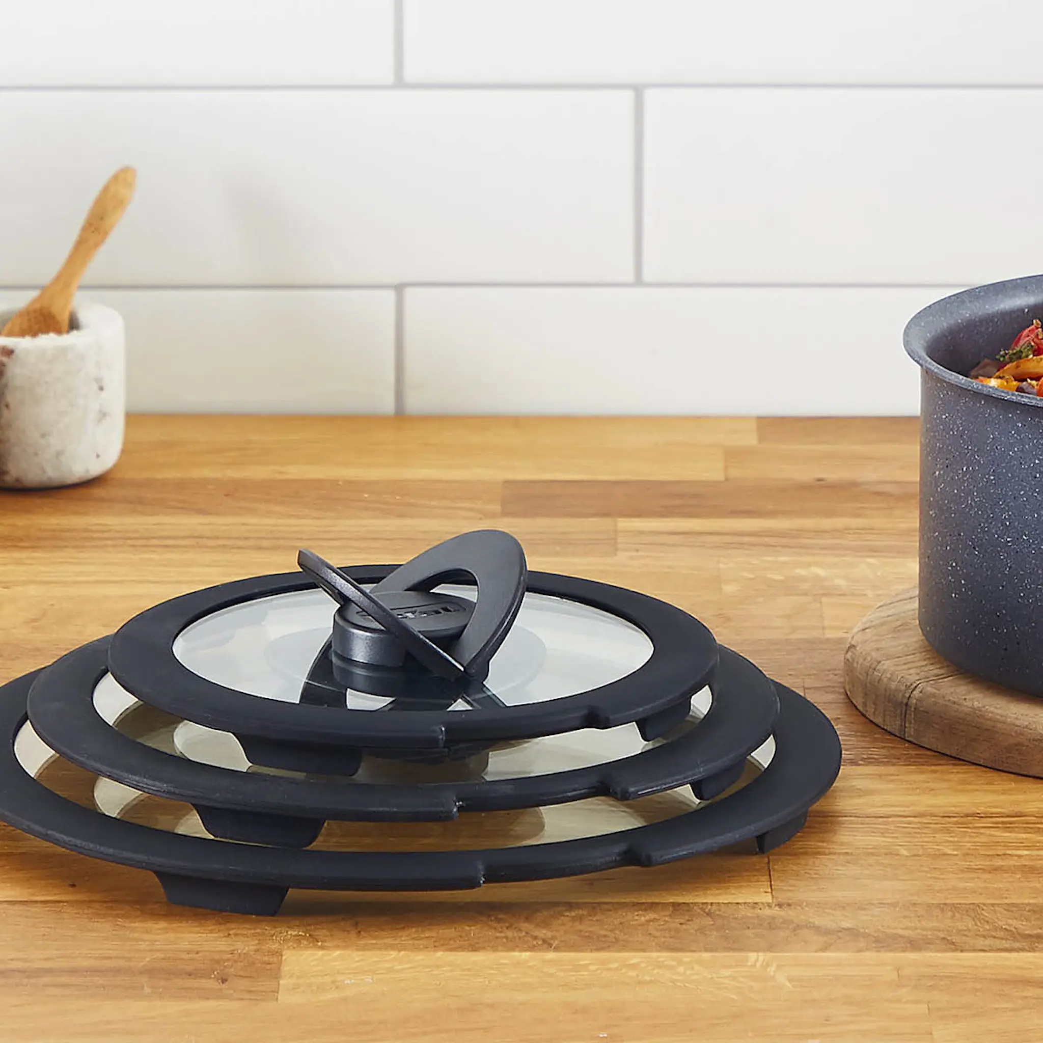Tefal Ingenio glaslock 20 cm