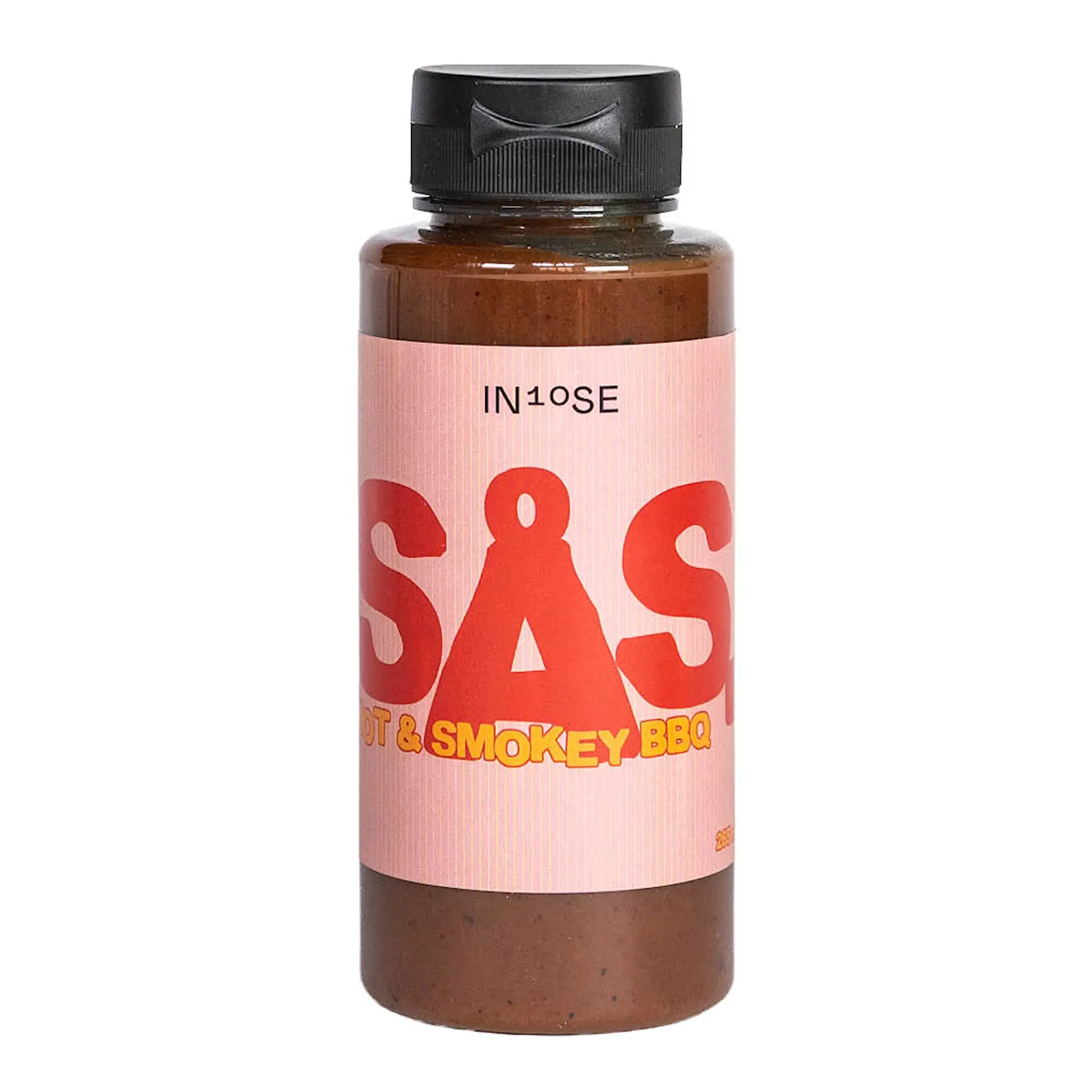 IN10SE Hot & Smokey BBQ-sås 265 ml röd
