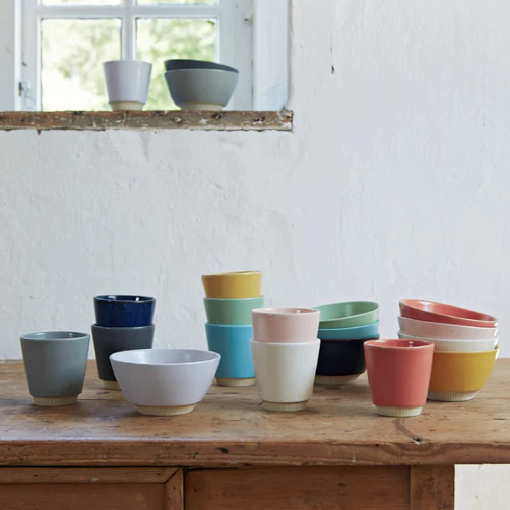 Knabstrup Keramik Colorit kopp 25 cl korall