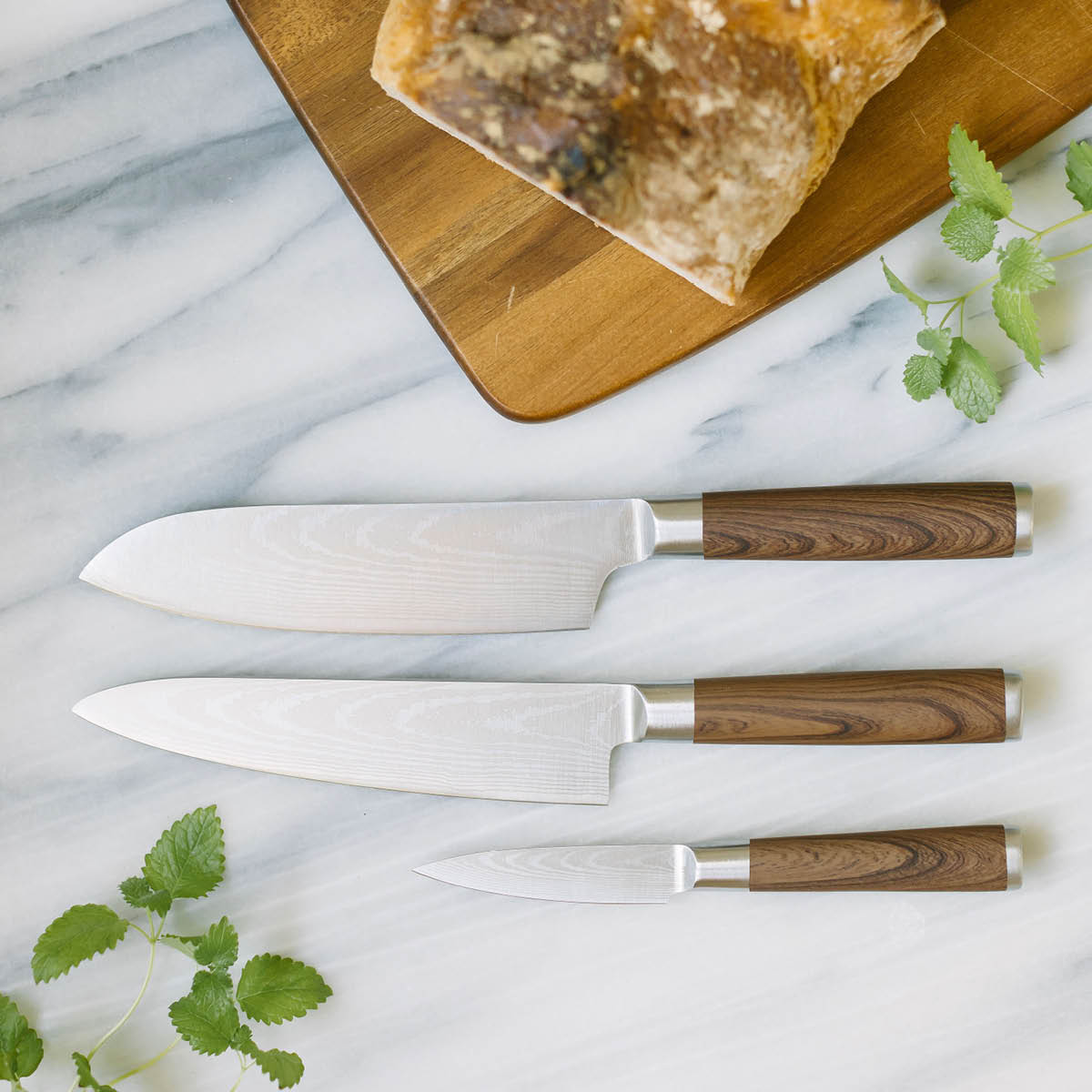 Dorre Yari knivsett 3 deler