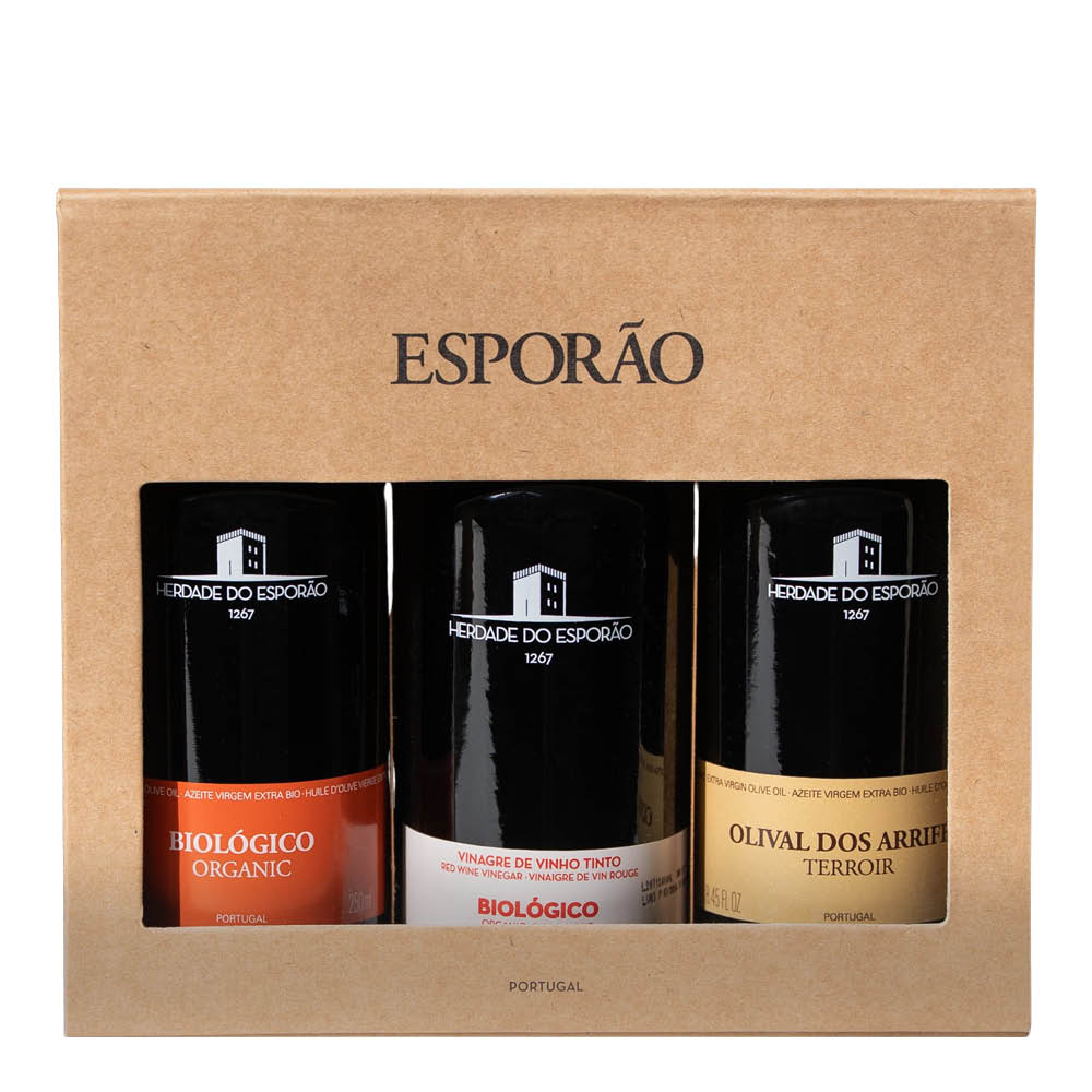 ESPORÃO Upplevelsebox 3.0 ekologisk 3x250 ml