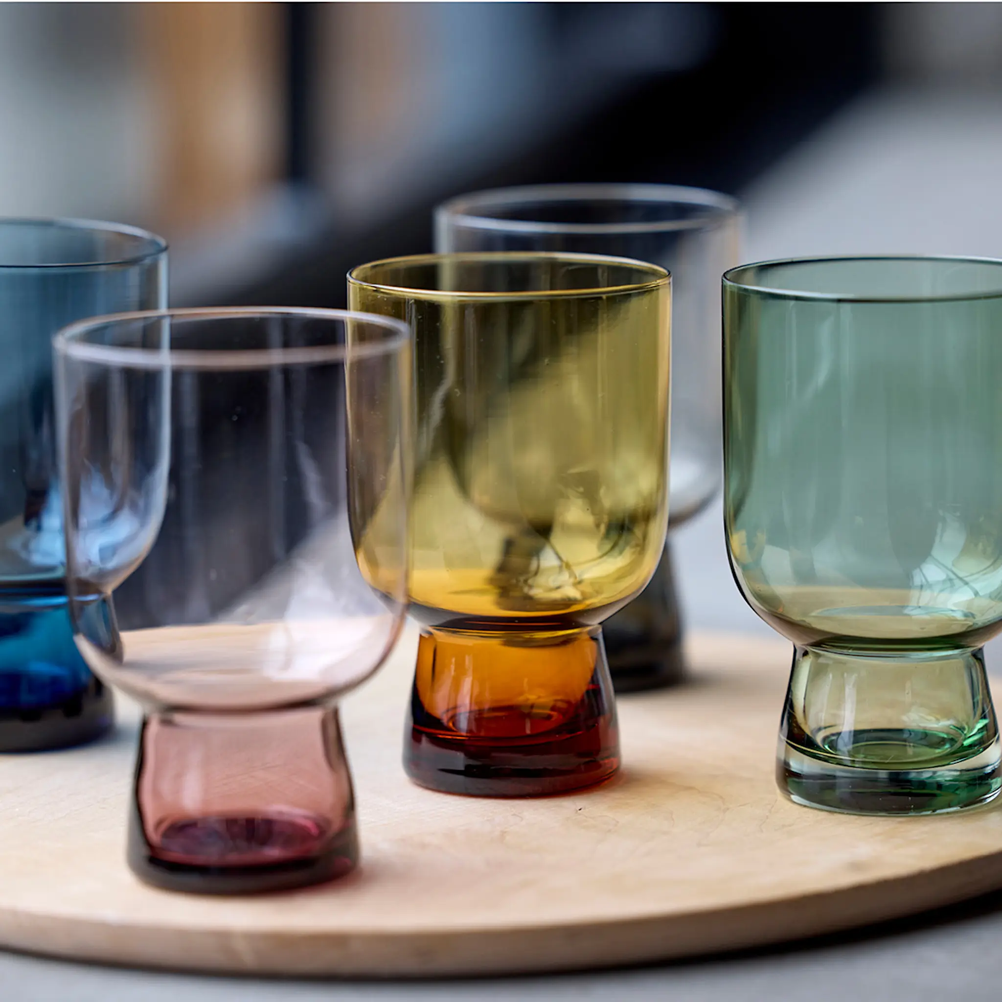 Lyngby Glas Sorrento vattenglas 30 cl 4-pack rosa