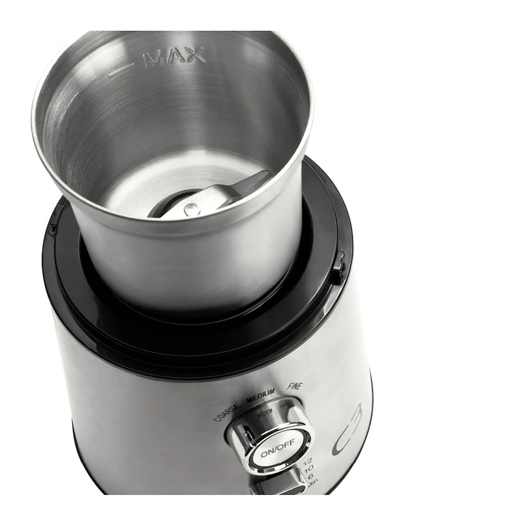 C3 Design Kahvimylly CG700 85g 200W Harjattu teräs