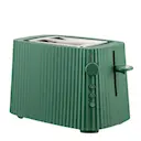 Plissé brödrost 2 skivor 850W grön