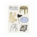 Cervera x Emilia Ilke poster 40x50 cm Ltd beige