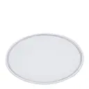 Goat asiett i glas 18 cm klar