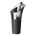 Drop Stop hällpip 2-pack svart/silver