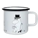 Mumin emaljmugg muminpappa retro 37 cl