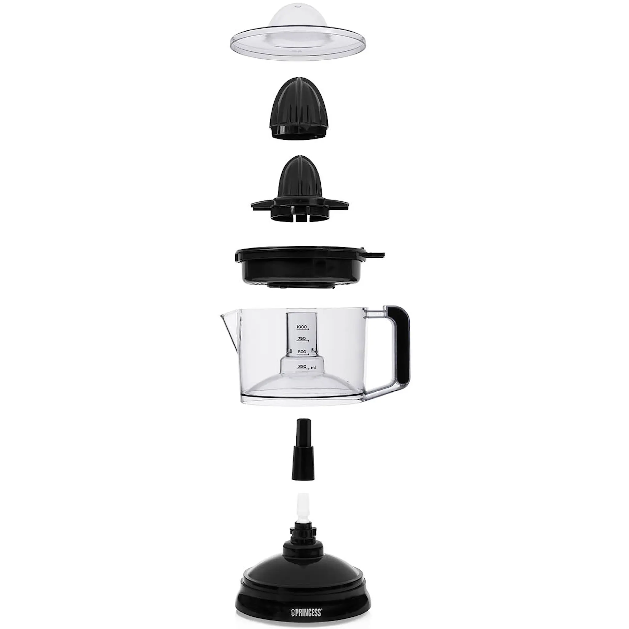 PRINCESS Juicepress klassisk 10 cm 25W svart