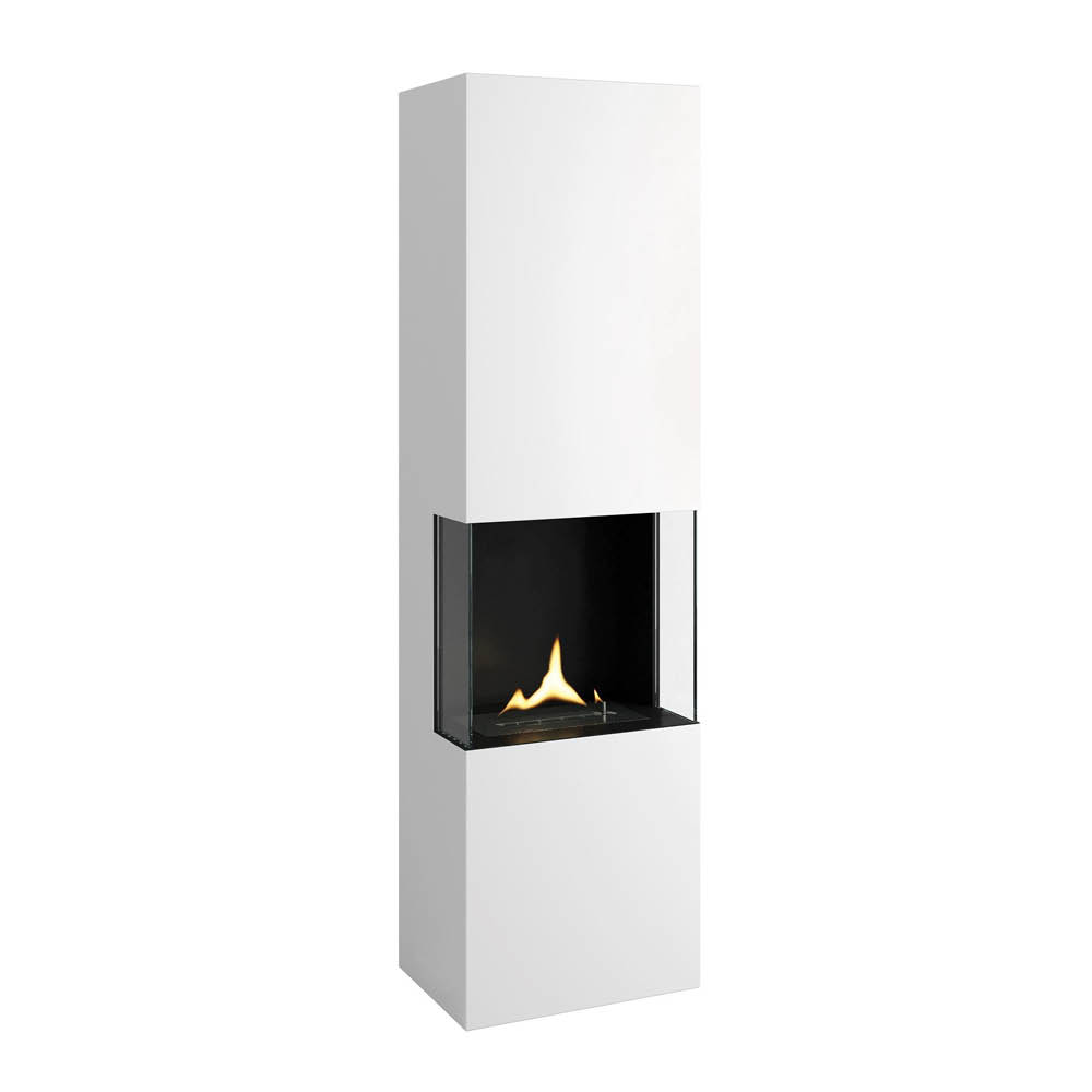 Tenderflame Indie 180 fristående kamin 170 cm 1 L vit