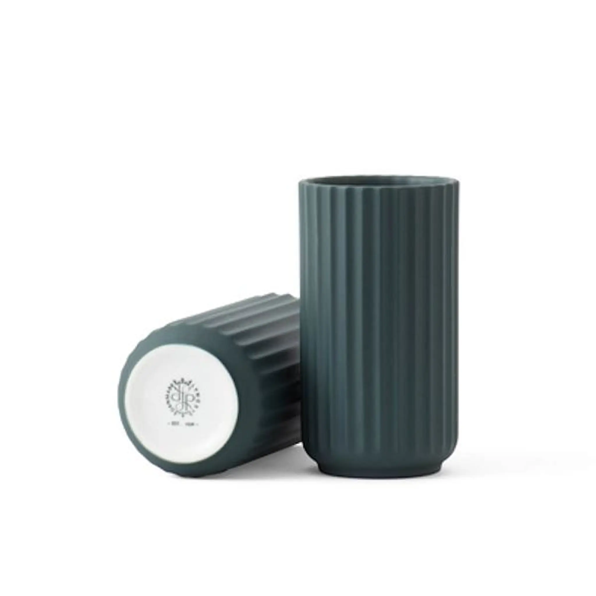 Lyngby Porcelæn Lyngby Vas 12,5 cm Porslin copenhagen Green