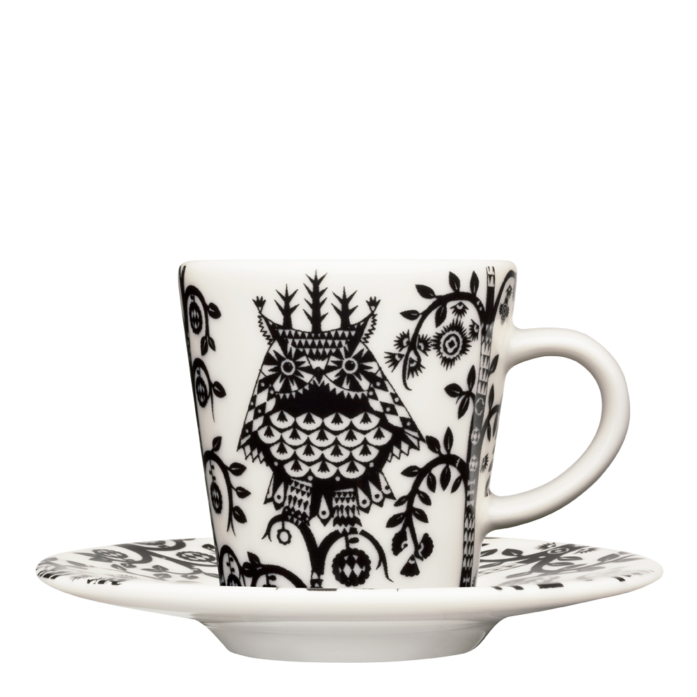 iittala Taika Espressokuppi 10 cl Musta