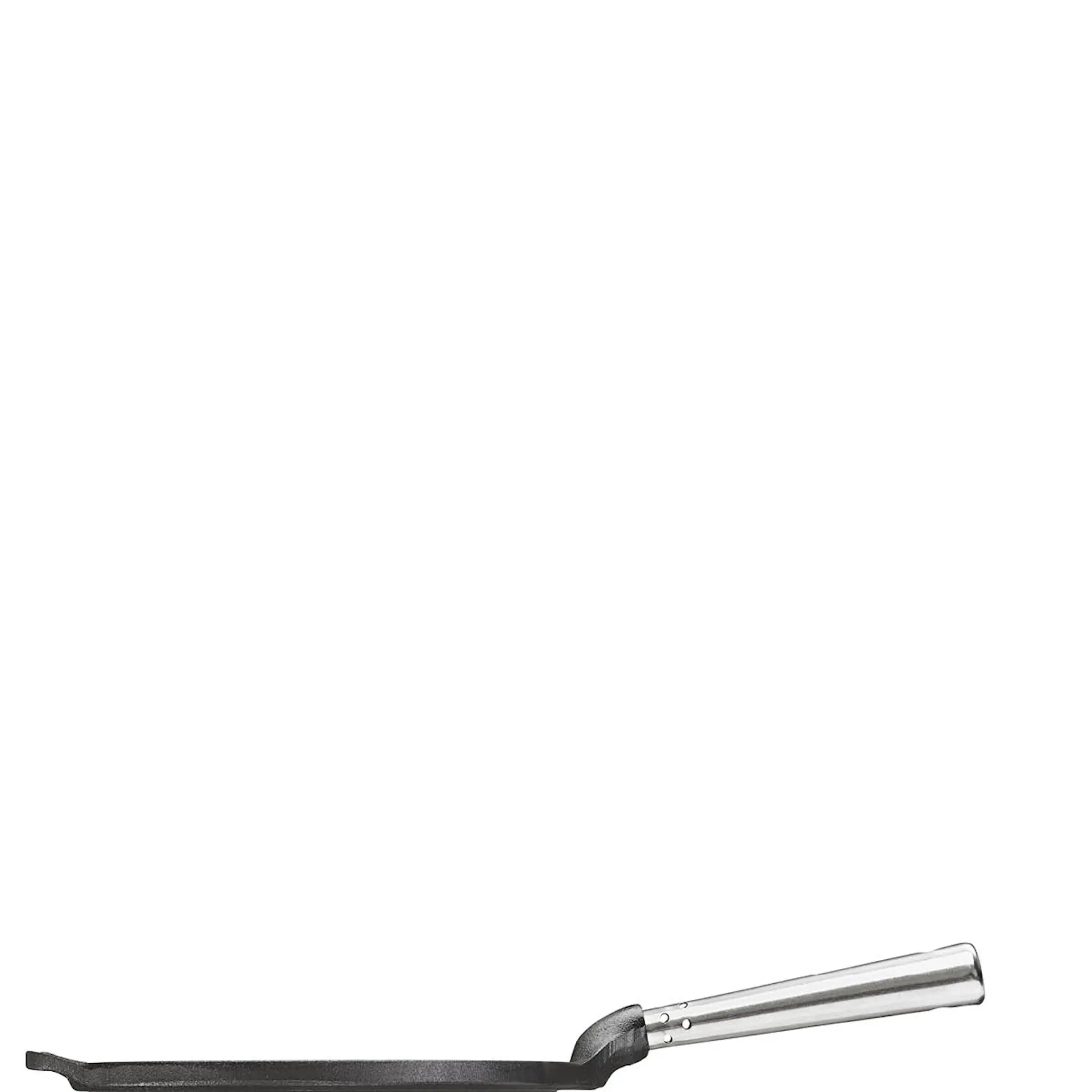 Skeppshult Professional hjerteformet lappepanne med stål håndtak 23 cm støpejern