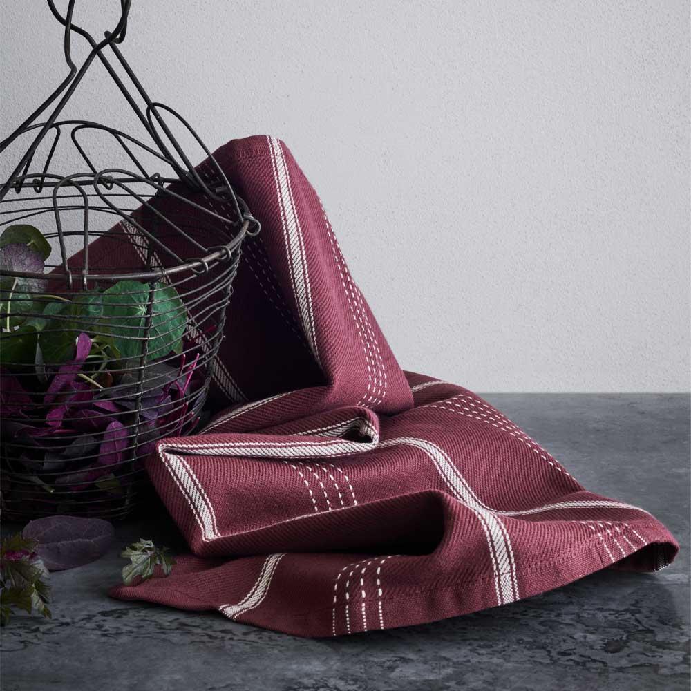 Rosendahl Beta Kökshandduk 50x70 cm Bordeaux