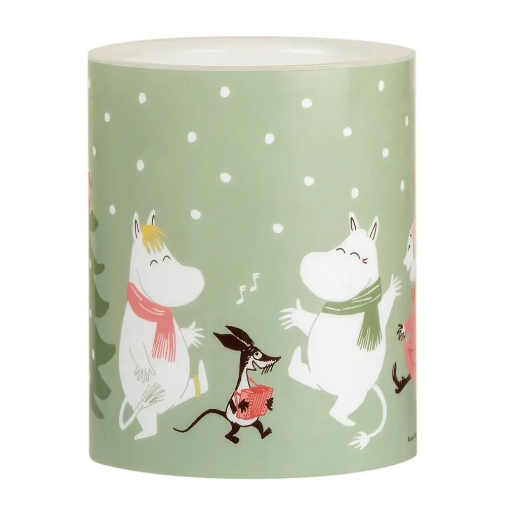 Mummi LED lys 12,5 cm festlig stemning