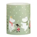 Mumin LED ljus 12,5 cm festlig stämning
