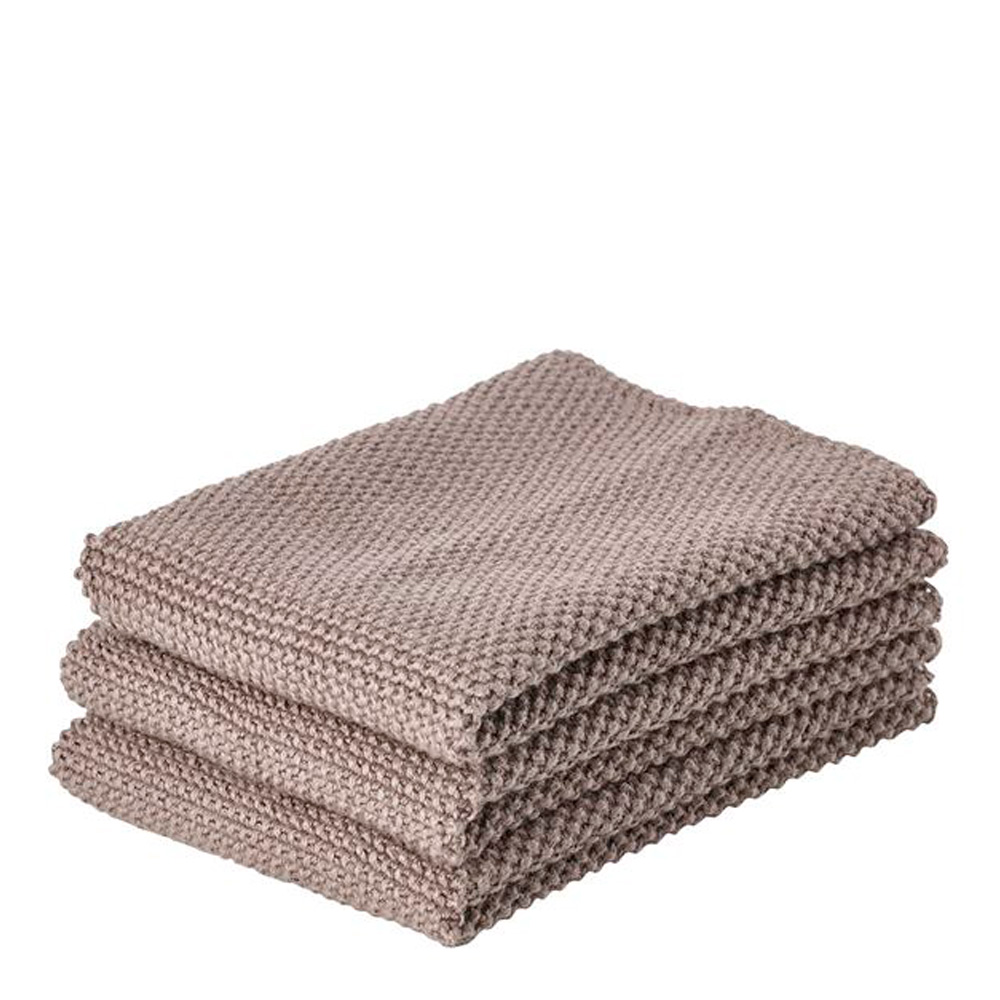 Zone Denmark - Tiskirätti 3 kpl Taupe
