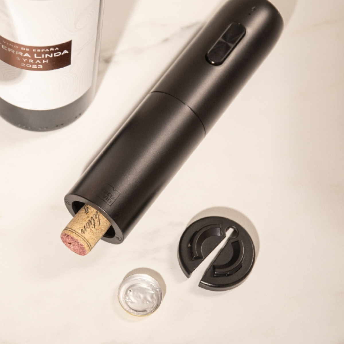 Vacu Vin Elektrisk vinåpner