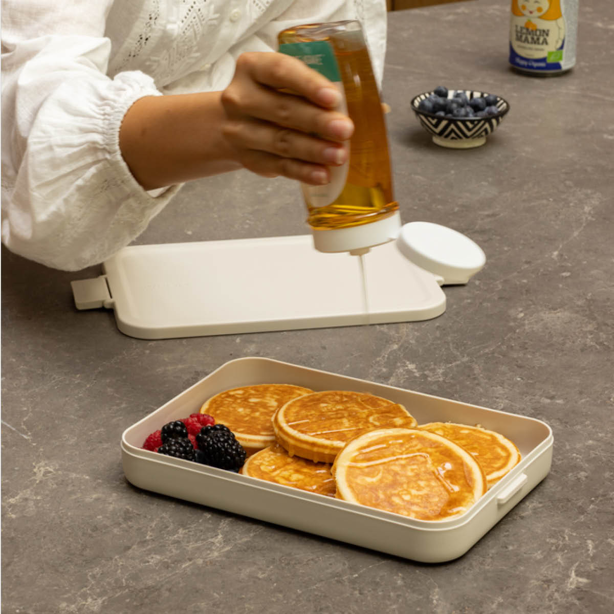 Brabantia Make & Take matlåda platt 1,1 L soft beige