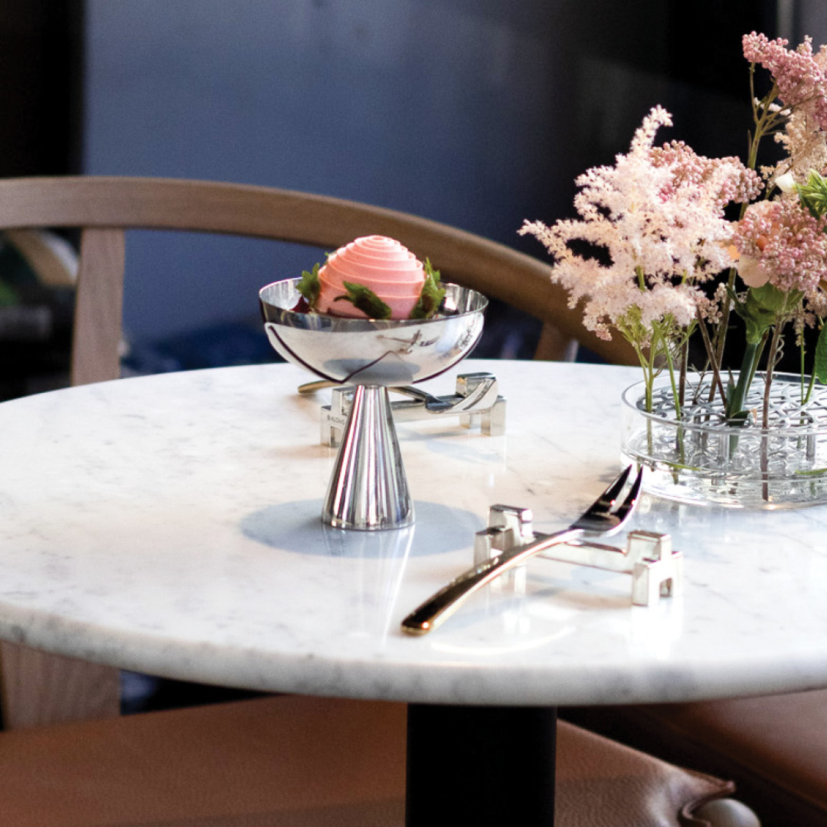 Klong Blad serveringsskål 10,5x11 cm stål