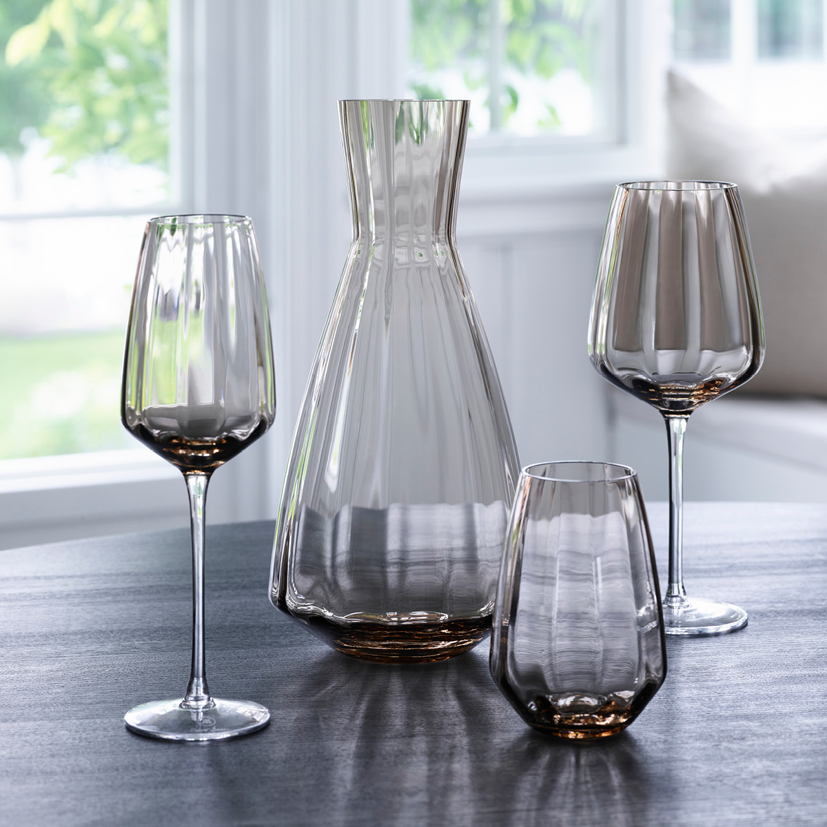 Magnor XO Samppanjalasi 31 cl Optic Topaz