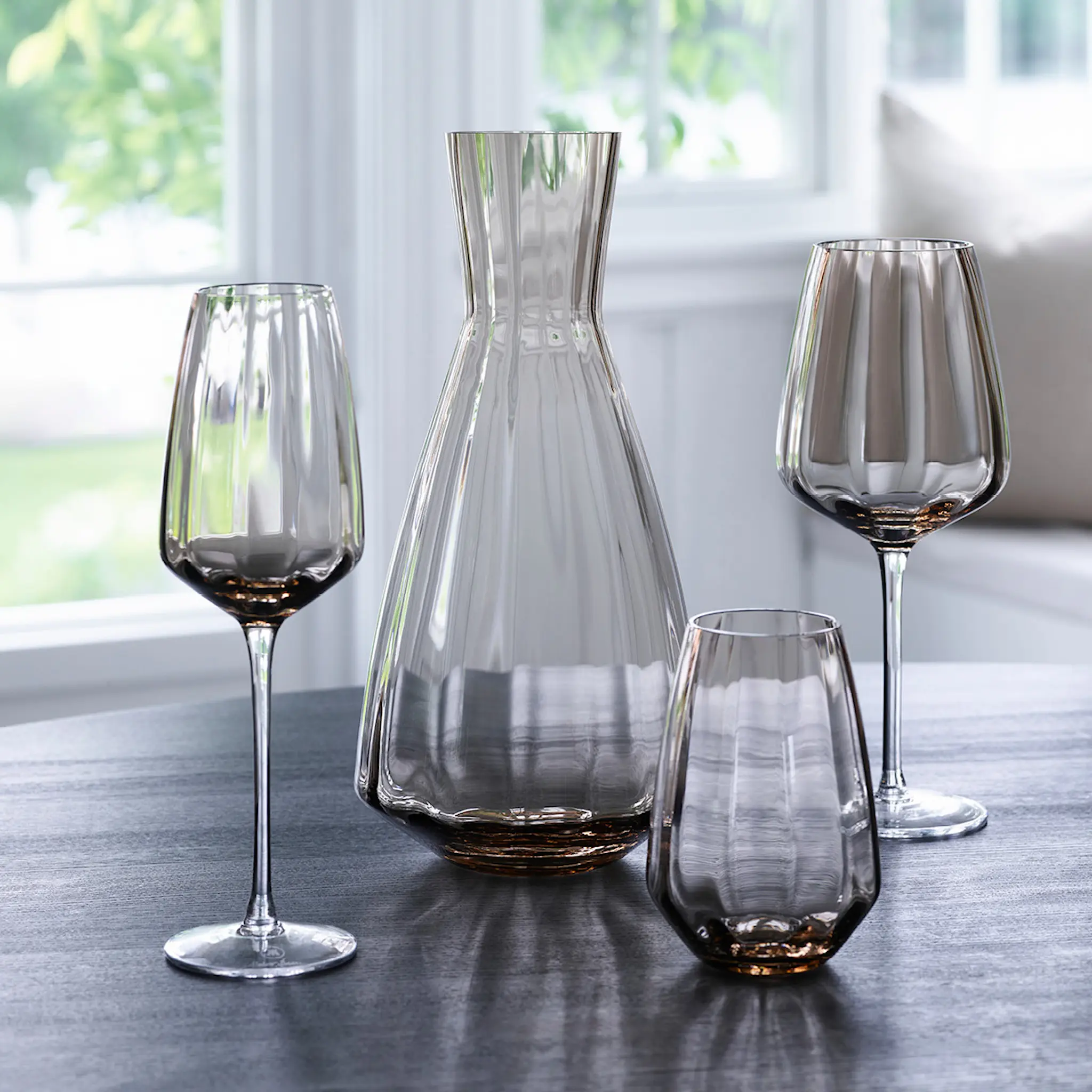 Magnor XO champagneglas 31 cl optic topaz