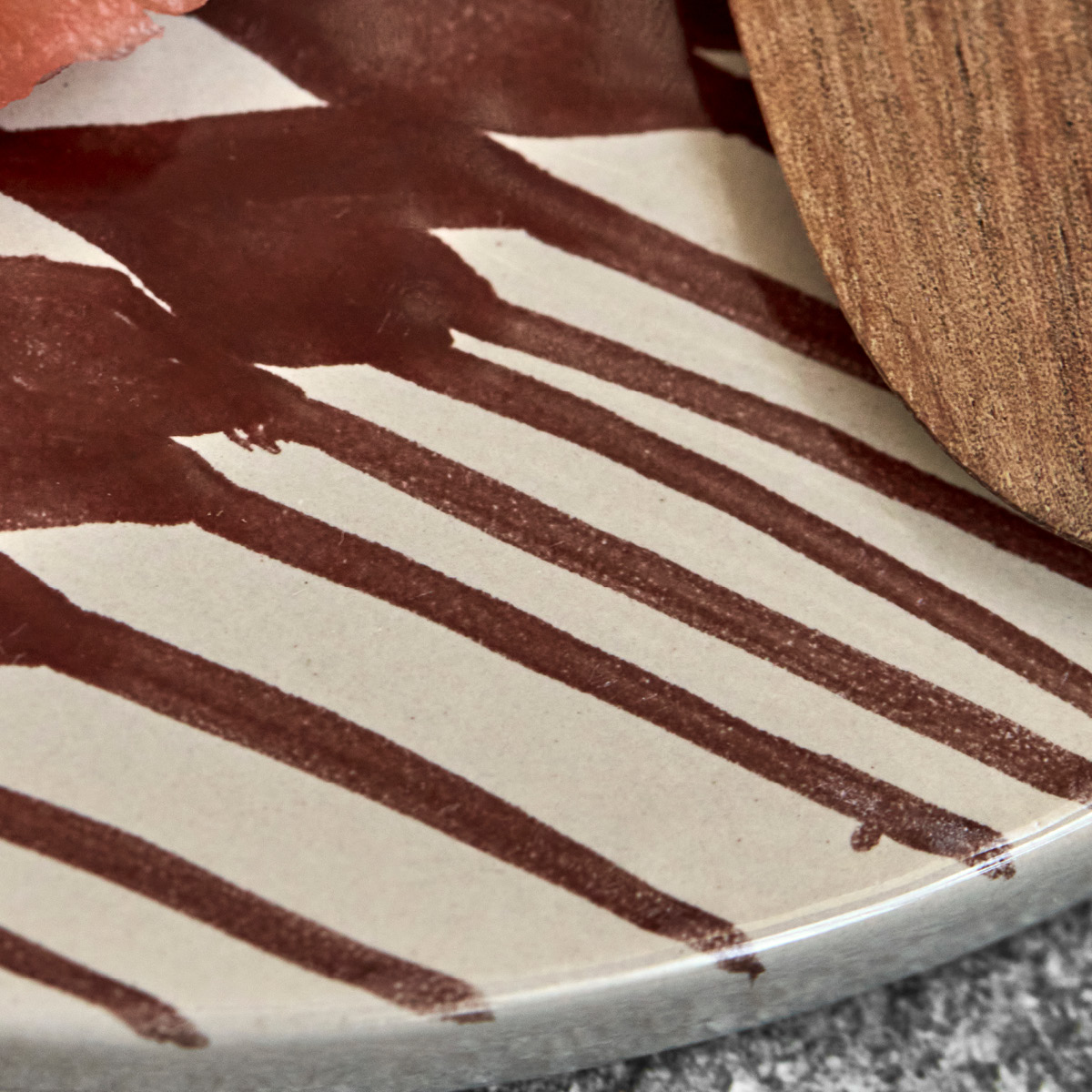 House Doctor Diva Tarjotin 15 cm 2 kpl Ruskea